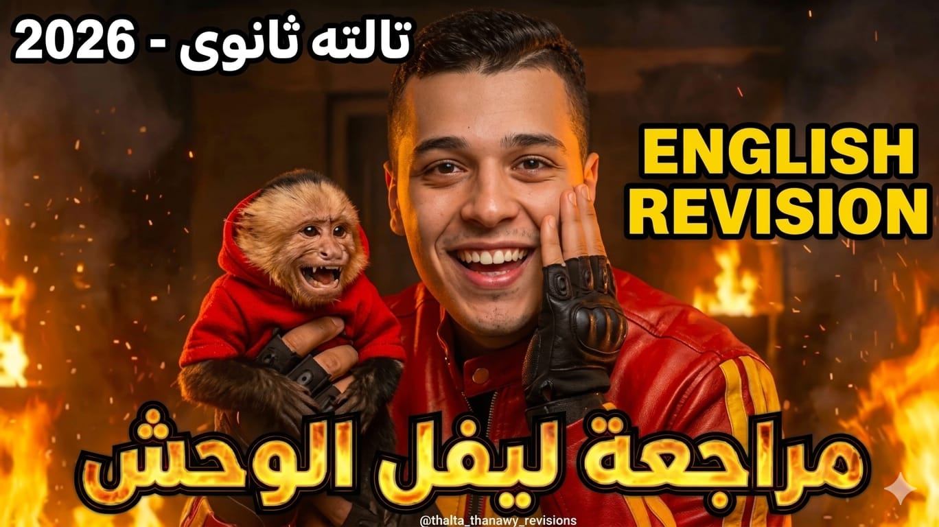 المراجعة النهائية تالتة ثانوى 